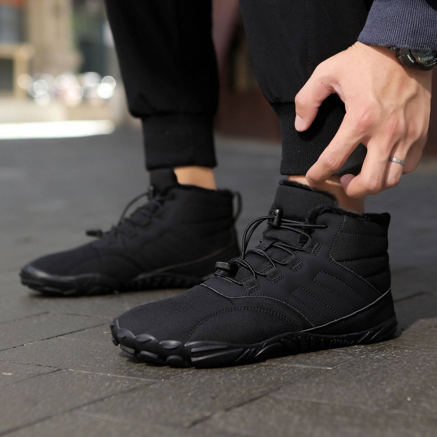 Botines barefoot impermeables Confort Total