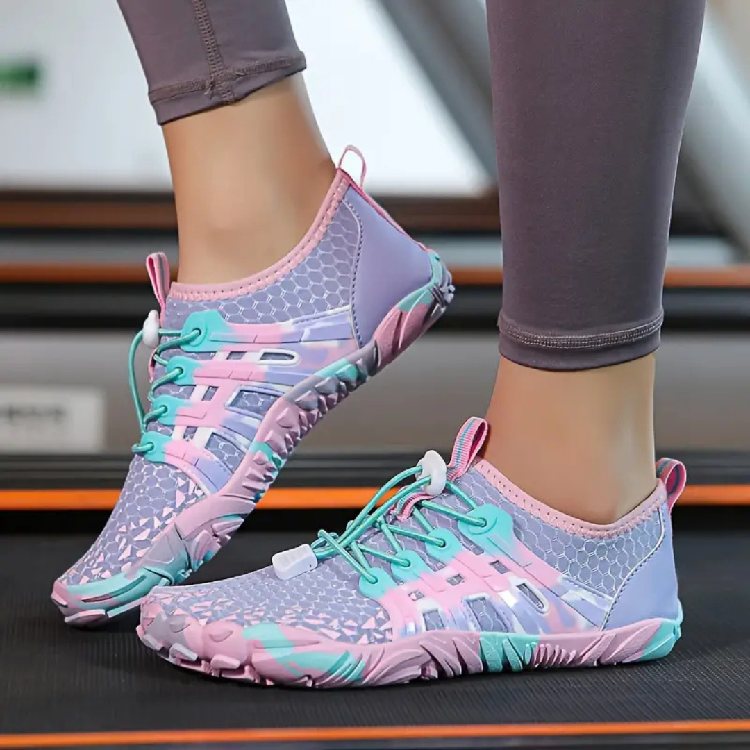 Zapatillas barefoot basic Go Flúor