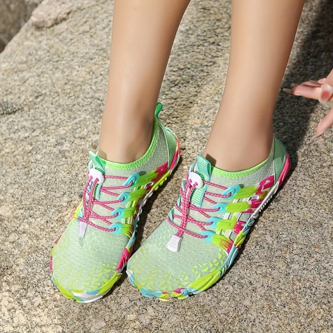 Zapatillas barefoot basic Go Flúor