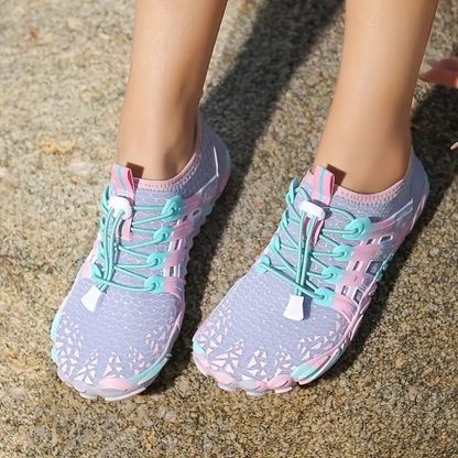 Zapatillas barefoot basic Go Flúor